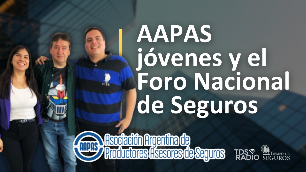 Contamos con la presencia en estudios de Noelia Panero y Julián Saucedo, integrantes de la Comisión Jóvenes de AAPAS para que nos anticipen de la experiencia joven que están preparando para la próxima edición del Foro Nacional de Seguros.